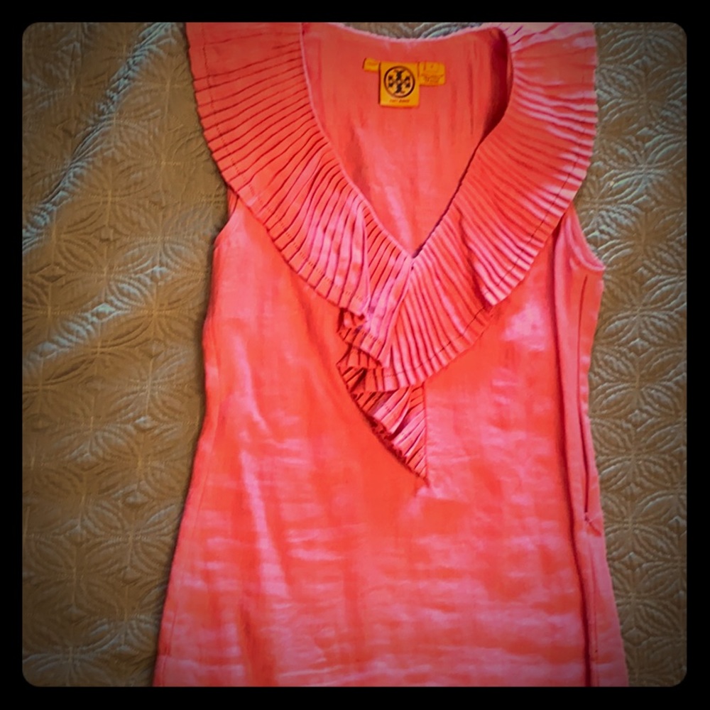Tory Burch linen sleeveless top